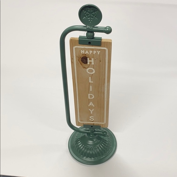 Green Reversible Let it Snow Sign - Picture 2 of 4